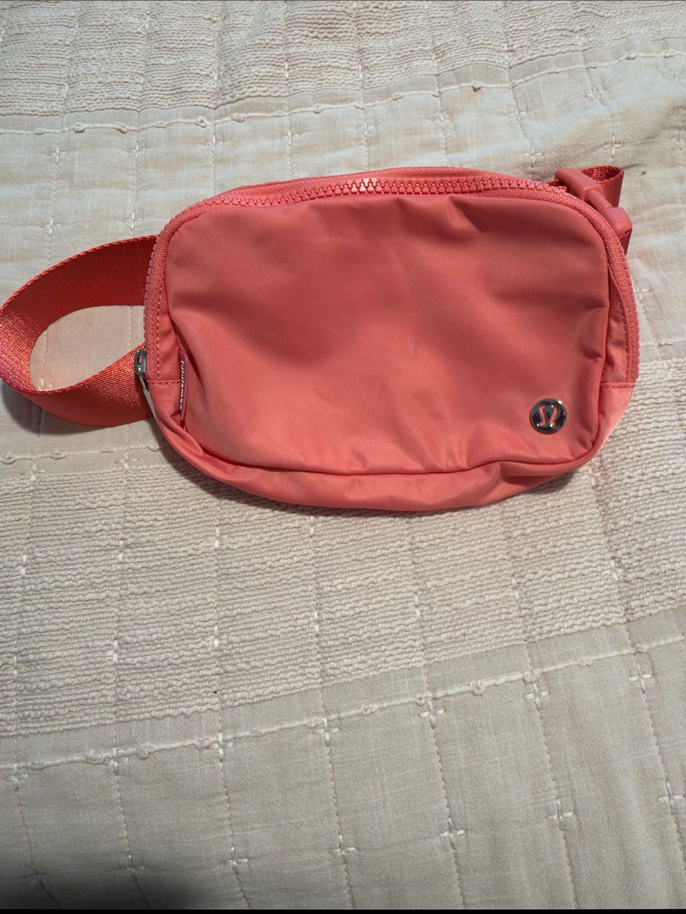 lululemon athletica Coral Pink belt bag
